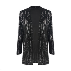 Performance Dress Gold Sequined Suit Jacket Women's Clothing