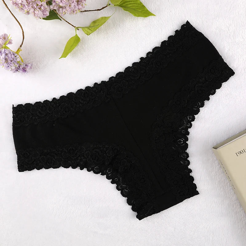 High Quality Ladies Lace Luxury Underwear Panties For Women Comfortable Custom Cotton Panty Women French Knickers