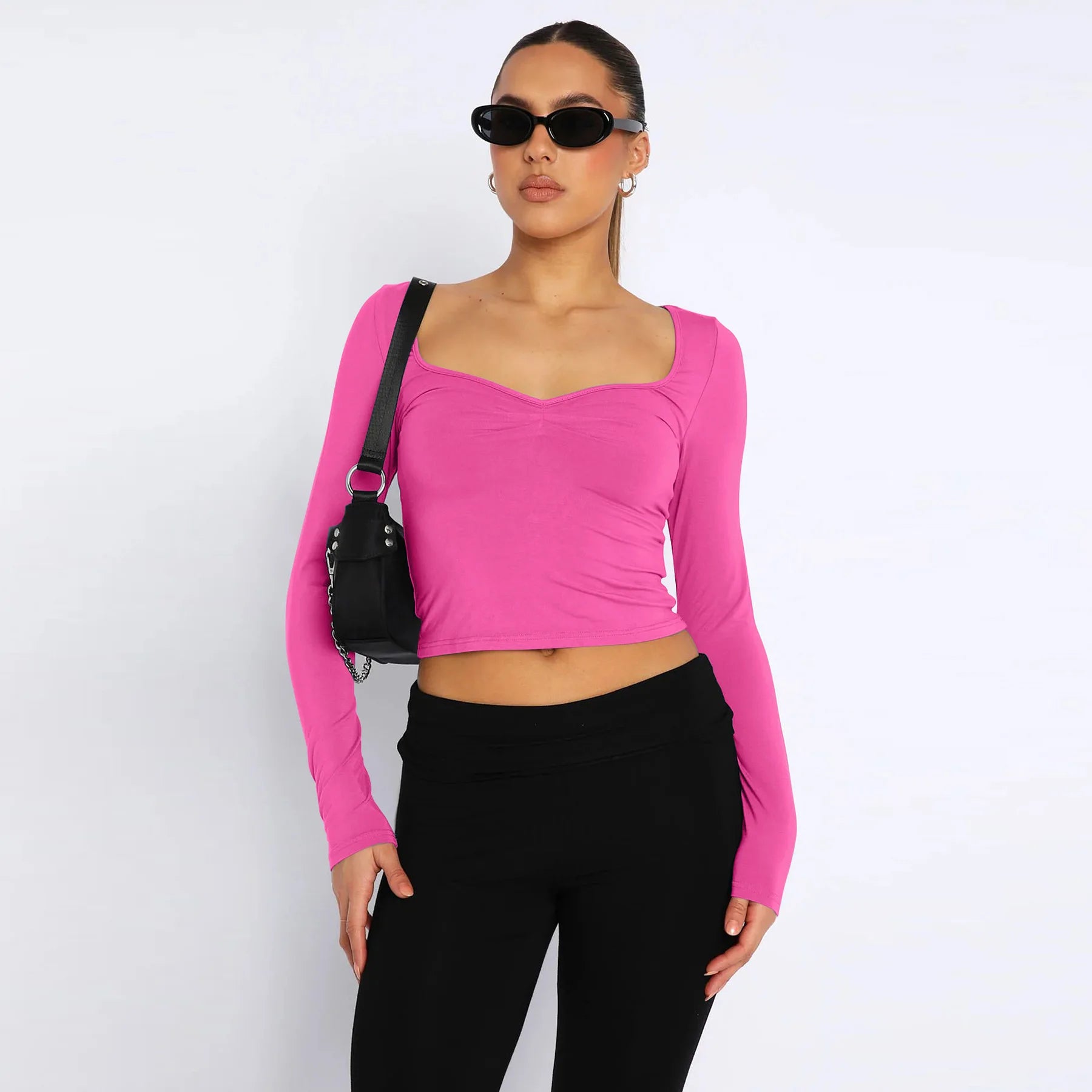 Sexy Crop Tops For Teenage Girls Baby Tee Shirts Women Y2k Streetwear