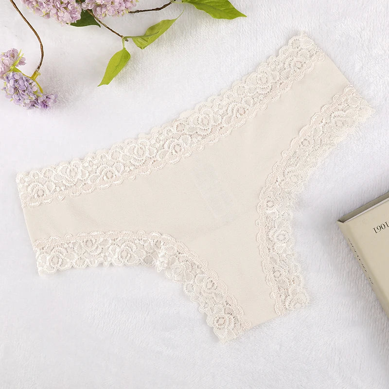 High Quality Ladies Lace Luxury Underwear Panties For Women Comfortable Custom Cotton Panty Women French Knickers