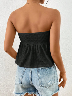 Quality Guaranteed Crop Top Women Sleeveless Summer Backless Tank Tops For Ladies Wear