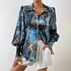 Print Shirts Fashion Women's Blouse