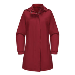 Anti-splashing trench coat women's solid color long-sleeved thin jacket casual women's clothing