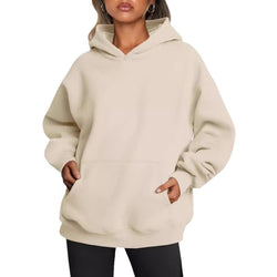 Down Sleeve Hooded Sweater Women's Autumn Thick Hooded Sweater