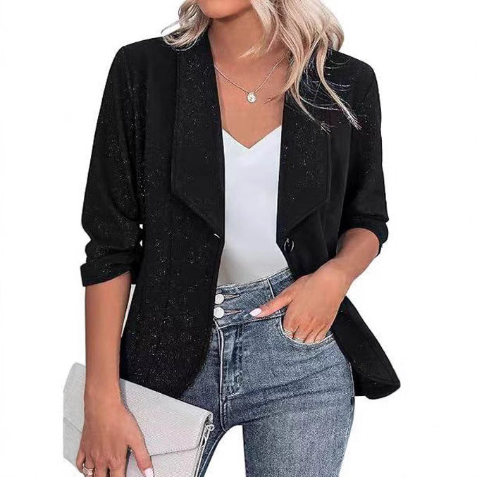 Slim-fit casual fashion cardigan temperament blazer