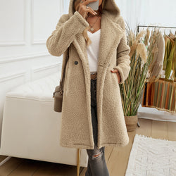 Temperament Casual Loose Hooded Knitted Jacket Women's Clothing