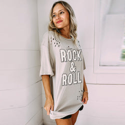 Summer New Trend Personality Ripped Short Sleeve T-Shirt Women