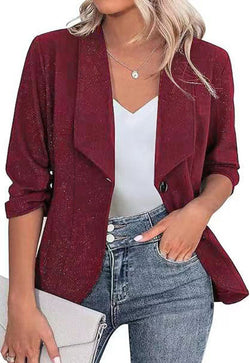 Slim-fit casual fashion cardigan temperament blazer