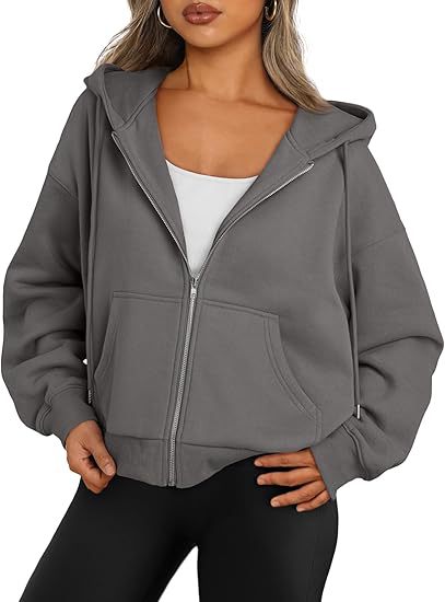 Women's fashion casual sweatshirt oversized loose hooded sweater