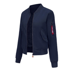 Women's baseball jacket spring and autumn flight suit long-sleeved cotton jacket women