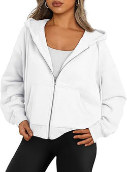 Women's fashion casual sweatshirt oversized loose hooded sweater